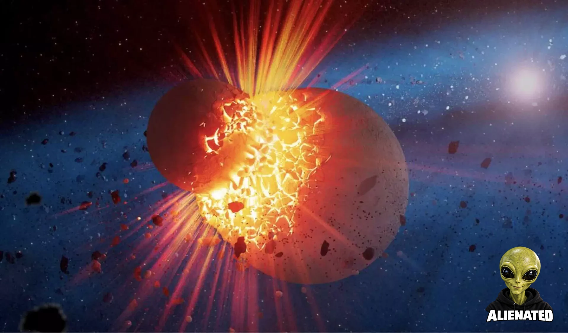 James Webb Telescope Uncovers New Evidence of Cosmic Collisions—and One of Them May Have Created Our Moon