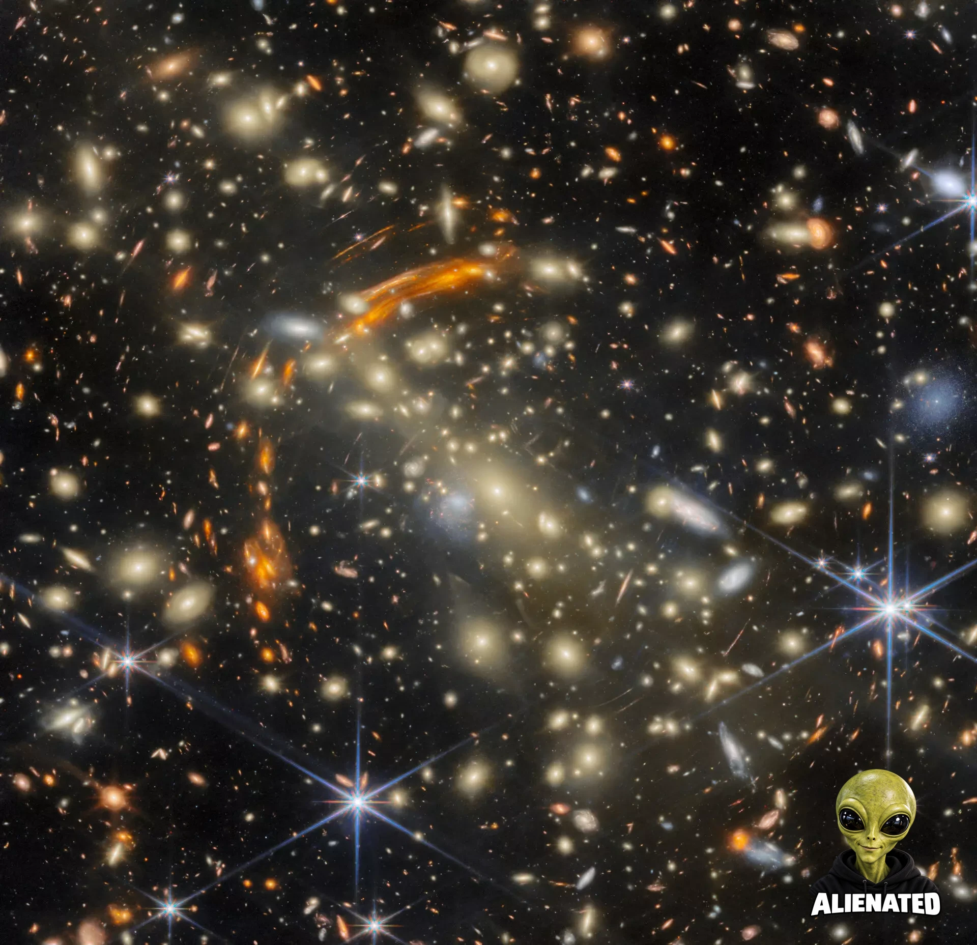 Galaxies in a cosmic house of mirrors
