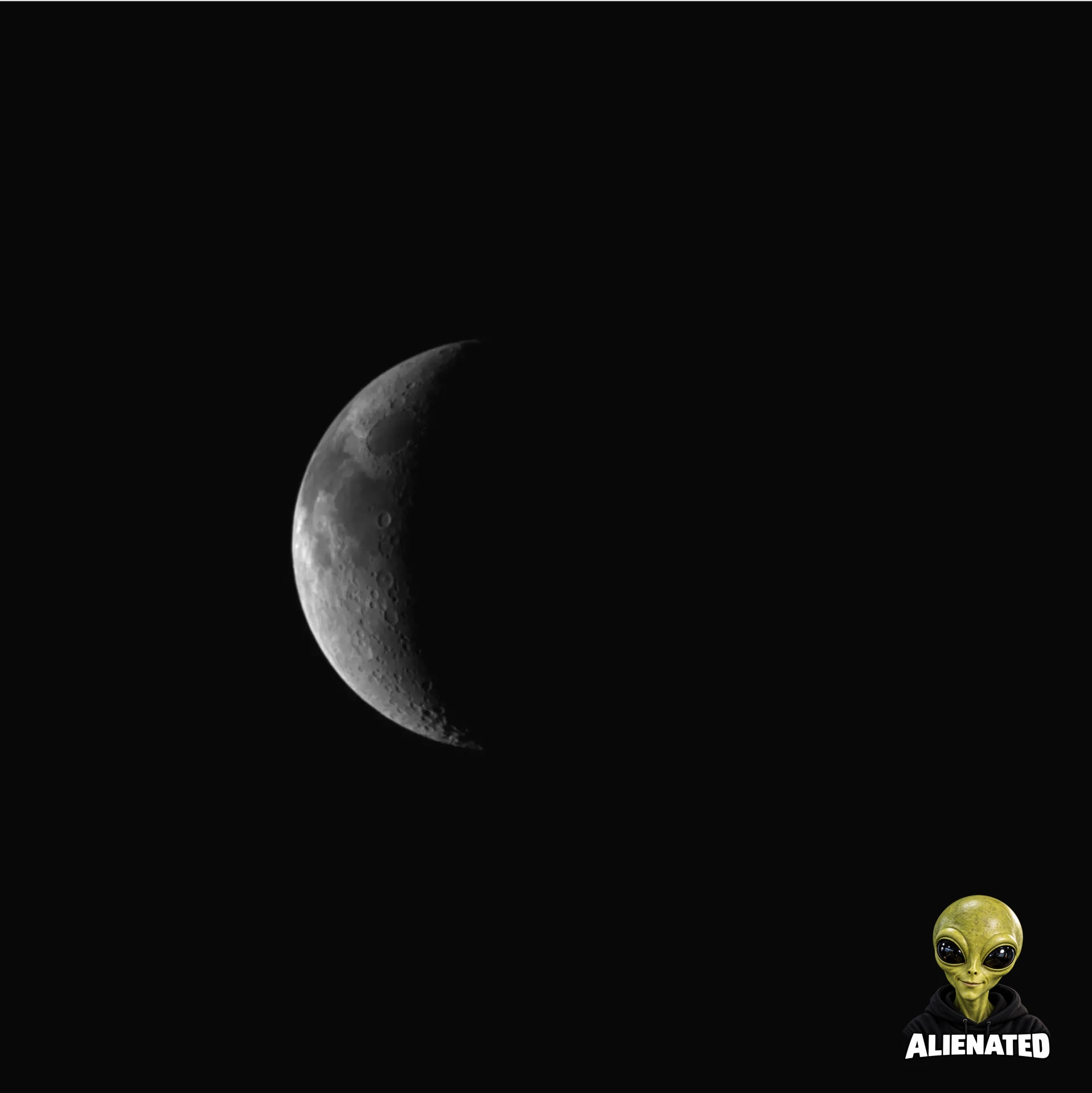 Juice NavCam image of the Moon during Earth flyby