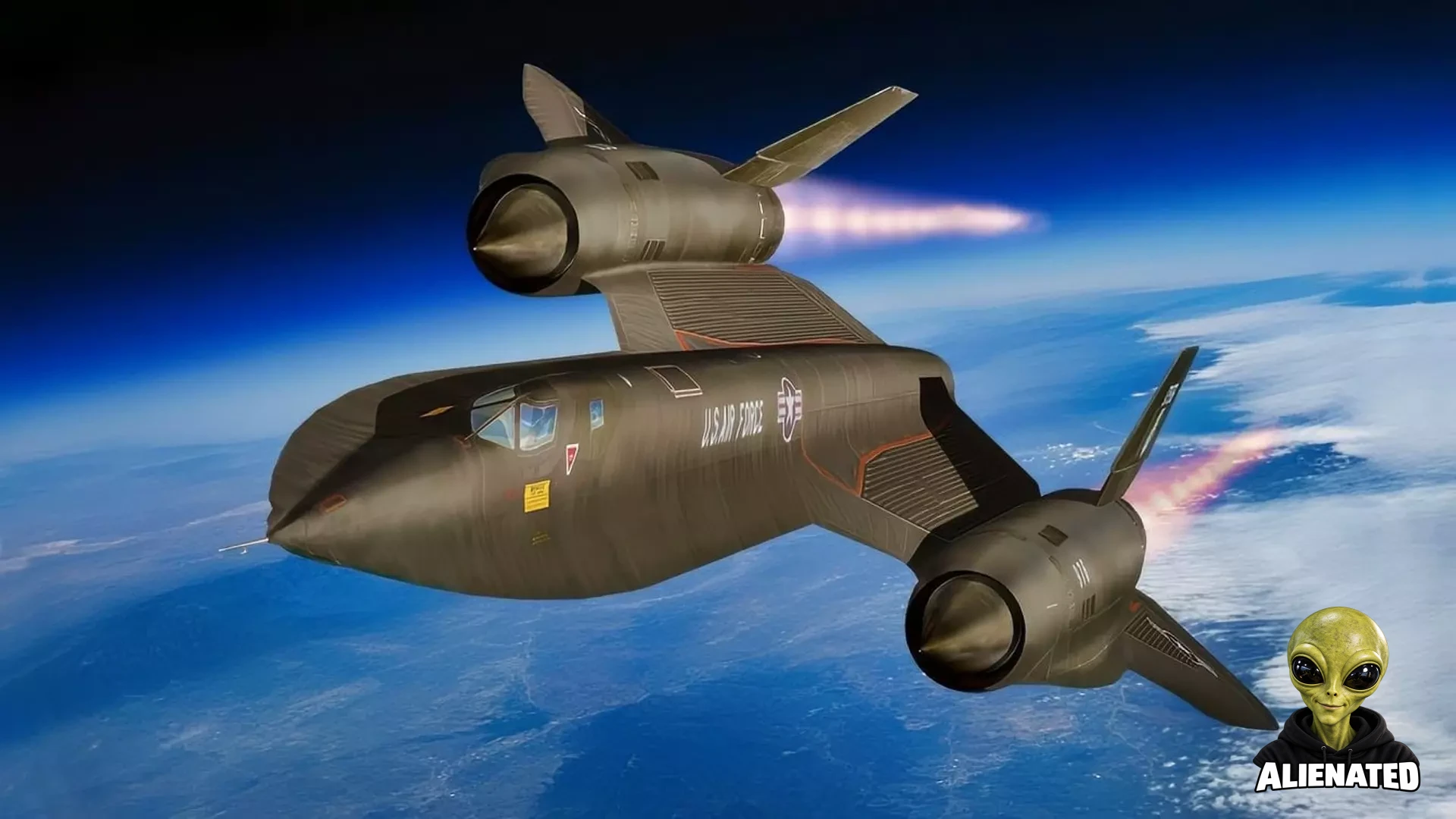 Air Force Lockheed SR-71 Blackbird’s Pratt & Whitney J58 Engines Ran at Full Afterburner for Hours at a Time With Exhaust Temperatures Near 3,400 Degrees. At Mach 3.2 Cruise, Roughly 80 Percent of the Thrust Came From the Inlet, Not the
