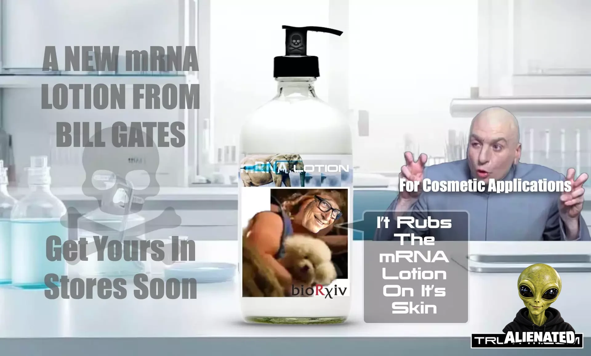Bill Gates New Bioweapon mRNA In Your Lotion | DNA Warfare Goes Transdermal