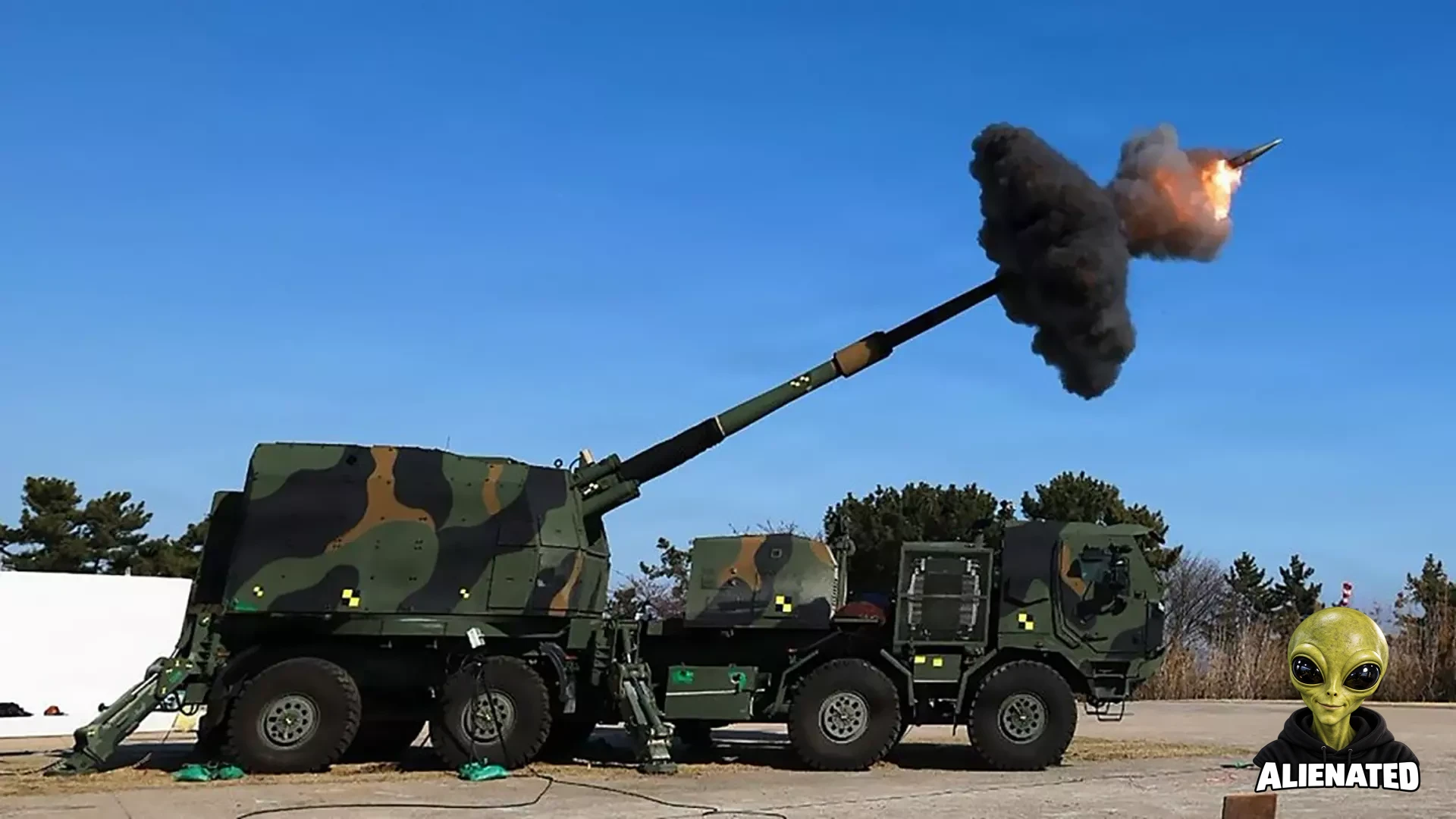 Hanwha’s K9 Mobile Howitzer can fire 155mm artillery rounds nearly twice as far as the Army’s current M777.