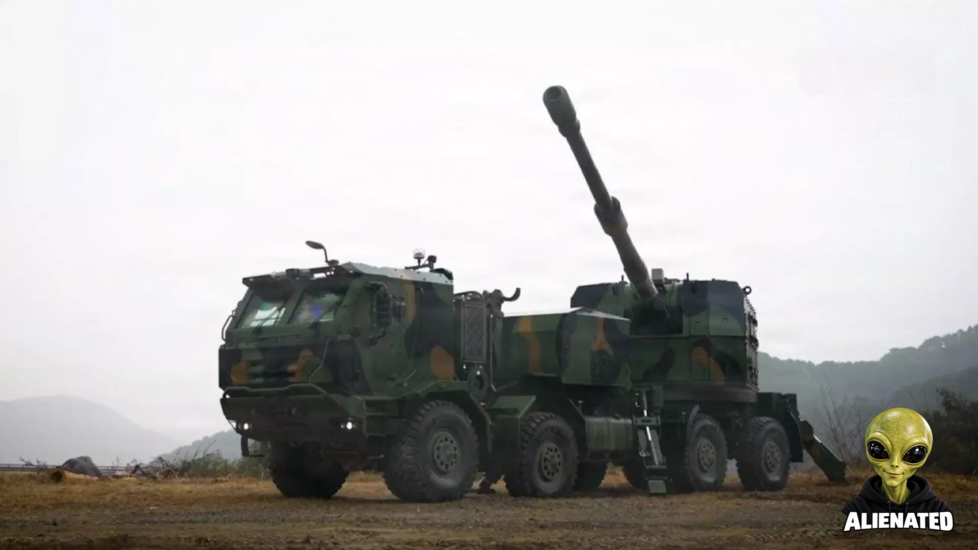 The Army's XM1776 prototype is derived from Hanwha's K9 Mobile Howitzer, which uses a crew of three. Army photo.