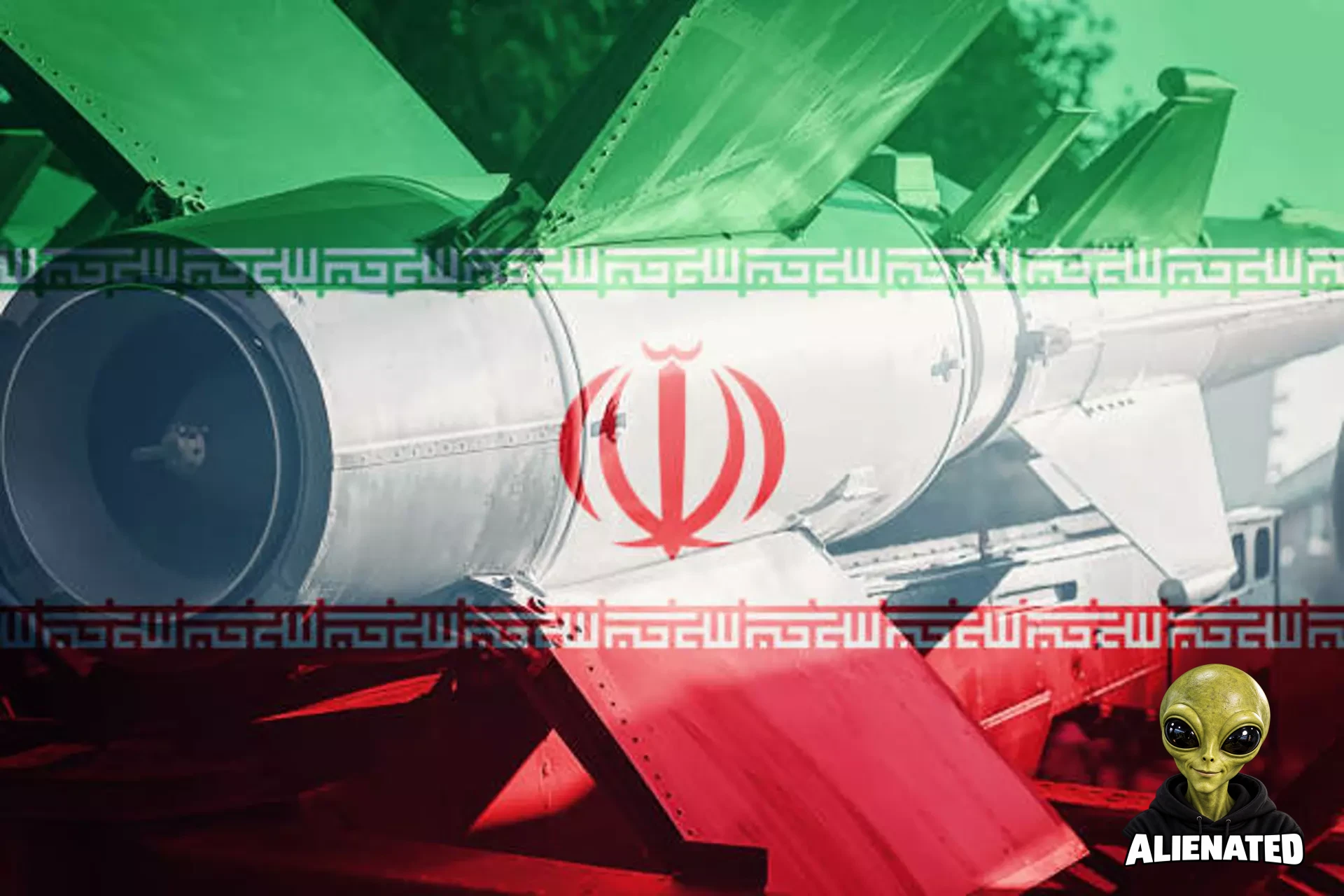 Weapons of mass destruction. Iran ICBM missile. War Background.