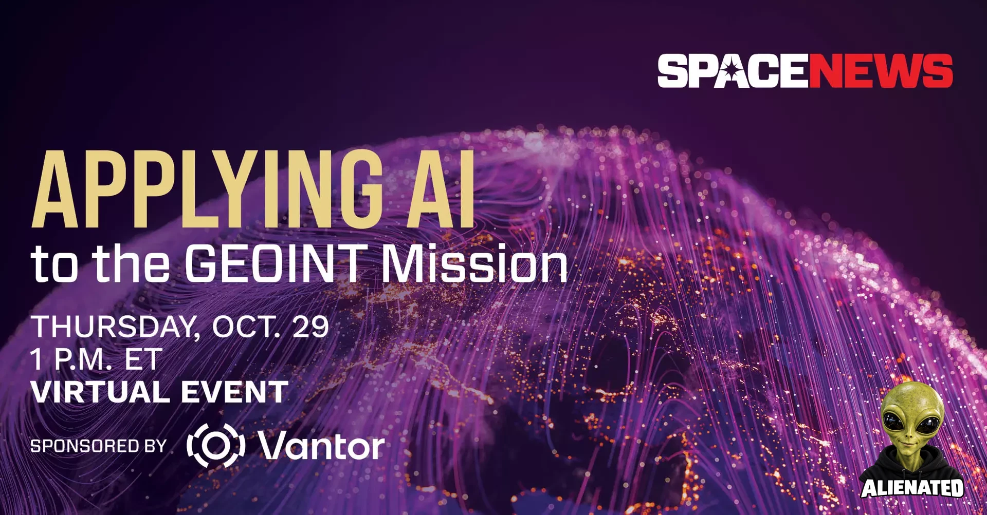 Oct. 29: Applying AI/SI to the GEOINT Mission