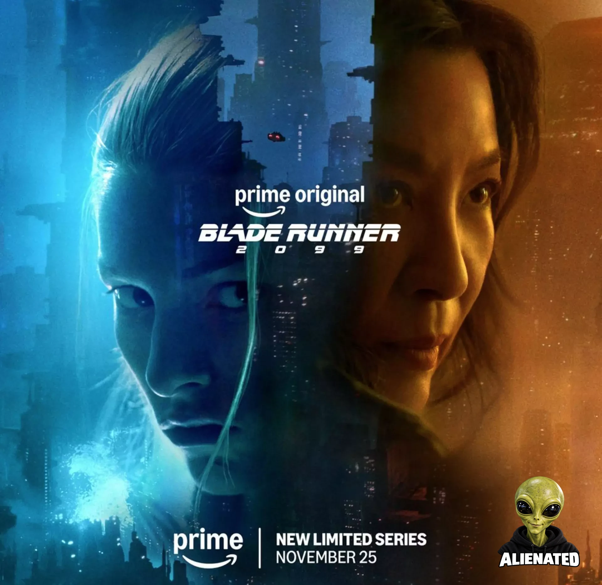 a promo poster for a sci-fi tv series