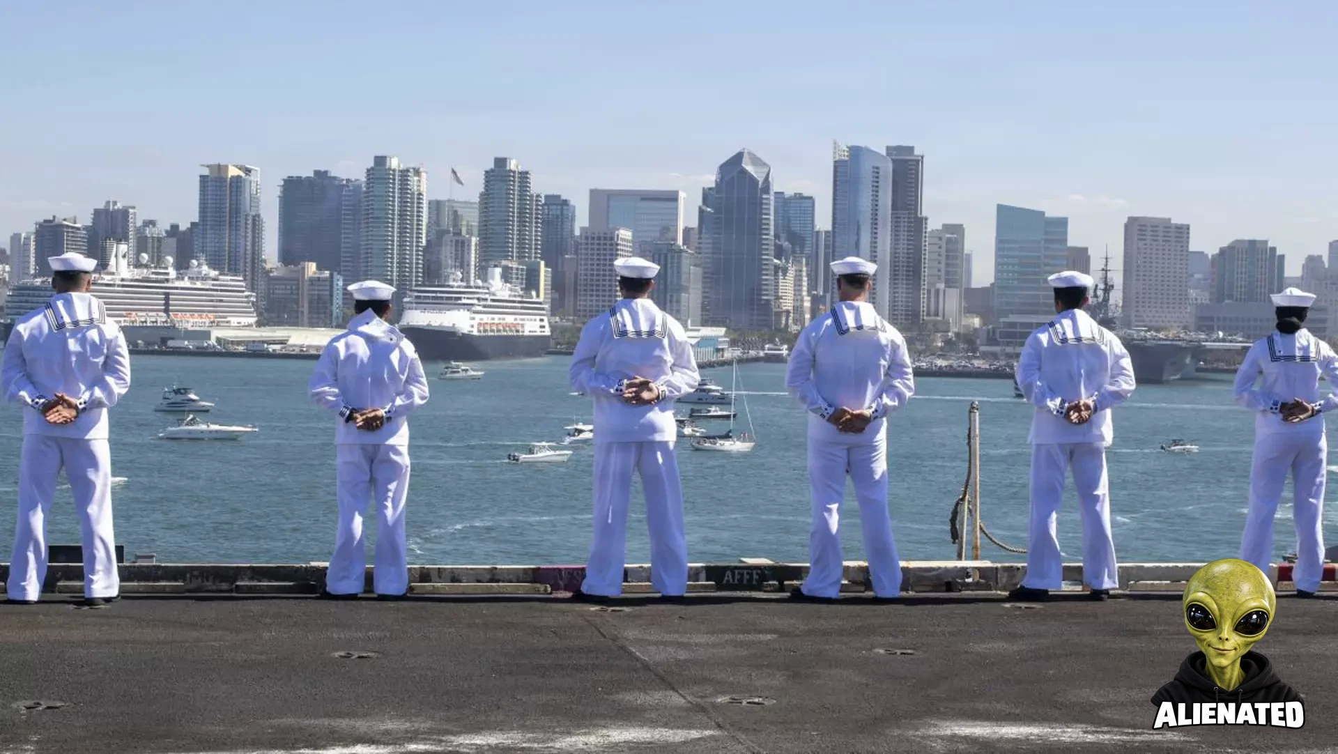 U.S. Sailors man the rails as Nimitz-class aircraft carrier USS Abraham Lincoln (CVN 72) returns to its homeport of San Diego following 10 months of operations in the U.S. 5th and 7th Fleet areas of operations, Oct. 8, 2026. An integral part of the U.S. Pacific Fleet, U.S. 3rd Fleet leads the naval forces in the region and provides the realistic, relevant training necessary to execute our Navy’s role across the full spectrum of military operations – from combat operations to humanitarian assista